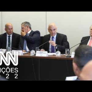 Moraes e PMs discutem protocolo de segurança para as eleições | CNN 360º
