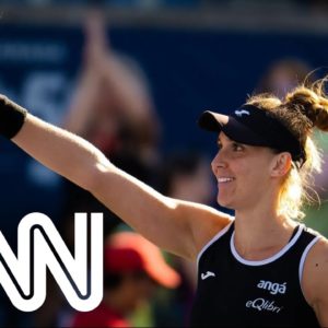Tenista Bia Haddad é vice-campeã do WTA 1000 de Toronto | CNN DOMINGO