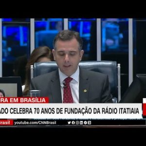 Título: Senado celebra 70 anos de fundação da Rádio Itatiaia | LIVE CNN