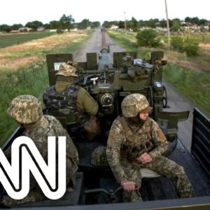 Tropas ucranianas retomam território no sul do país | JORNAL DA CNN