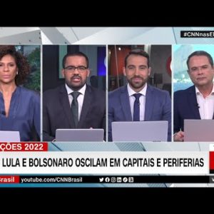 Análise: Lula e Bolsonaro oscilam em capitais e periferias, diz pesquisa Ipec | VISÃO CNN