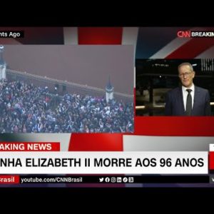 Richard Quest fala do sentimento de tristeza com a morte da rainha Elizabeth II | VISÃO CNN