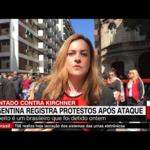 Argentina registra protestos após ataque contra Cristina Kirchner | LIVE CNN