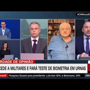 Borges: Para corroborar urnas, militares terão que desmentir Bolsonaro - Liberdade de Opinião