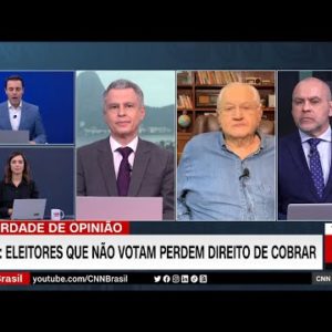 Borges: Pessoas deveriam ter liberdade de escolher votar ou não - Liberdade de Opinião